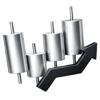 3D icon of a candlestick trading chart on the Vault Kapitstead about page